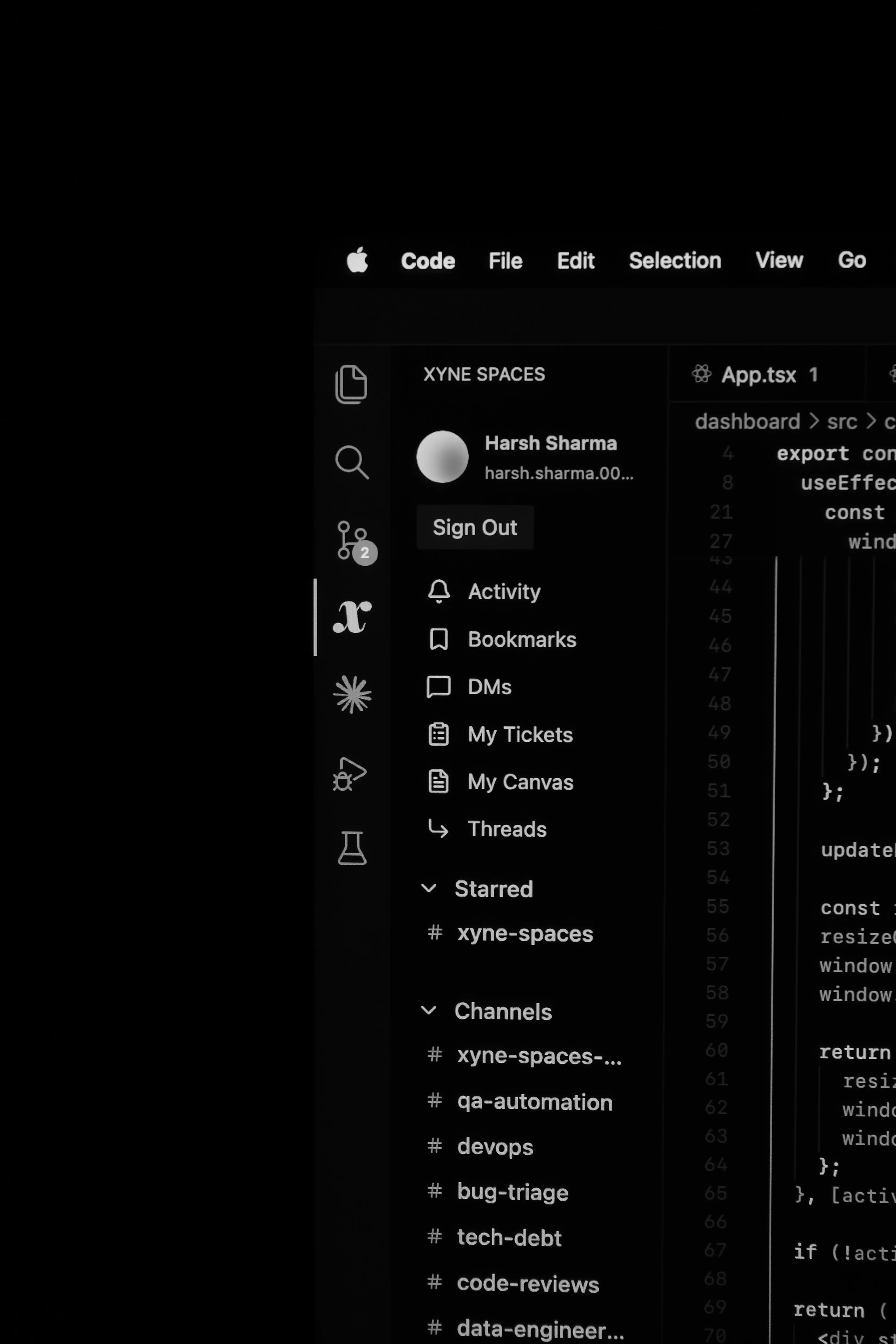 Native VSCode Experience